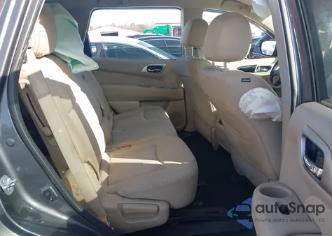 2017 Nissan Pathfinder Sv из США, поврежденный, VIN 5N1DR2MN2HC633243